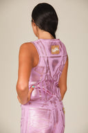 Iridescent Denim Waistcoat