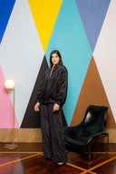 Sequin Velvet Sweatpants