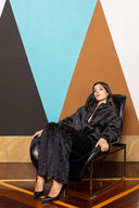 Sequin Velvet Bomber Jacket