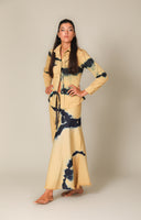 Tie Dye Denim Slim Shirt