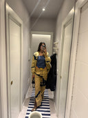 Tie Dye Denim Bomber Jacket