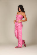 Iridescent Denim Bustier