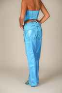 Iridescent Denim Bustier