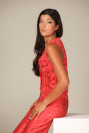 Iridescent Denim Waistcoat