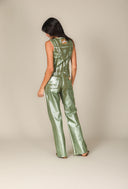 Iridescent Denim Waistcoat