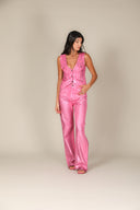 Iridescent Denim Waistcoat