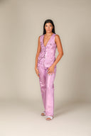 Iridescent Denim Waistcoat