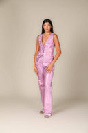 Iridescent Denim Waistcoat