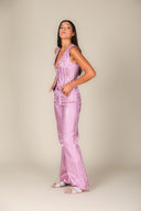 Iridescent Denim Waistcoat