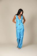 Iridescent Denim Waistcoat