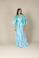 Iridescent Denim Kimono