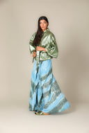 Iridescent Denim Kimono