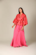 Iridescent Denim Kimono