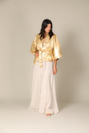 Iridescent Denim Kimono