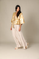 Iridescent Denim Kimono