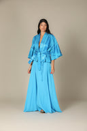 Iridescent Denim Kimono