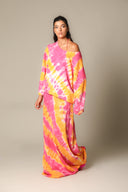 Tie Dye Wide Crewneck Sweatshirt