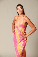 Tie Dye Gauze Maxi Dress