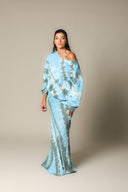 Tie Dye Wide Crewneck Sweatshirt