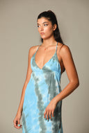 Tie Dye Gauze Maxi Dress