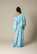 Tie Dye Wide Crewneck Sweatshirt