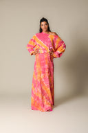 Tie Dye Gauze Maxi Skirt