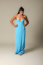 Load image into Gallery viewer, Colour Block Gauze Maxi Dress
