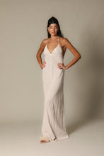 Load image into Gallery viewer, Colour Block Gauze Maxi Dress
