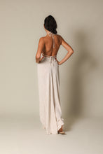 Load image into Gallery viewer, Colour Block Gauze Maxi Dress
