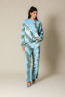 Tie Dye Slit Sweatpants