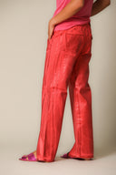 Iridescent Denim Wide Leg