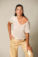 Iridescent Denim Wide Leg