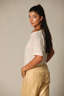 Iridescent Denim Wide Leg