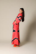 Tie Dye Denim Slim Shirt