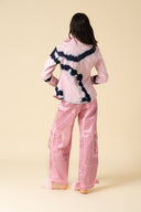 Iridescent Denim Low Waisted Cargos