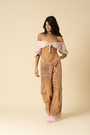 Iridescent Denim Low Waisted Cargos