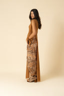 Side Tie Maxi Dress