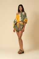 Tie Dye Gauze Shorts