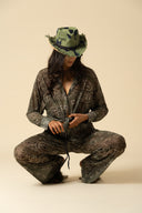 Bandana Mesh Oversized Shirt - PRE-ORDER