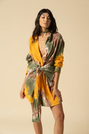 Tie Dye Gauze Mini Dress
