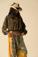 Tie Dye Gauze Oversized Pants