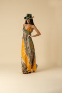 Tie Dye Gauze Maxi Dress
