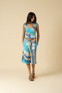 Tie Dye V-Neck Tank Top