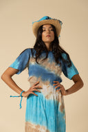LIMITED EDITION - Tie Dye Gauze Maxi Dress