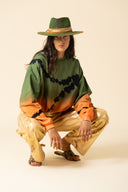 Iridescent Denim Low Waisted Cargos