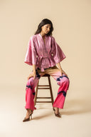 Iridescent Denim Kimono