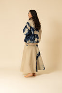 Tie Dye Denim Bomber Jacket