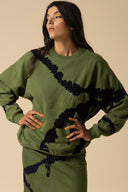 Tie Dye Oversized Sweatshirt