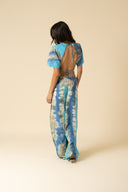 Tie Dye Gauze Crop Top