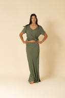 Gauze Maxi Skirt